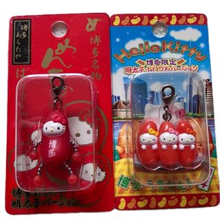 ハローキティ - ご当地キティ 京都限定八ツ橋バージョン 根付け HELLO