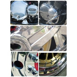 CBX400F テールカバー③ロゴ有/CBX550F BEET キジマの通販 by バイク