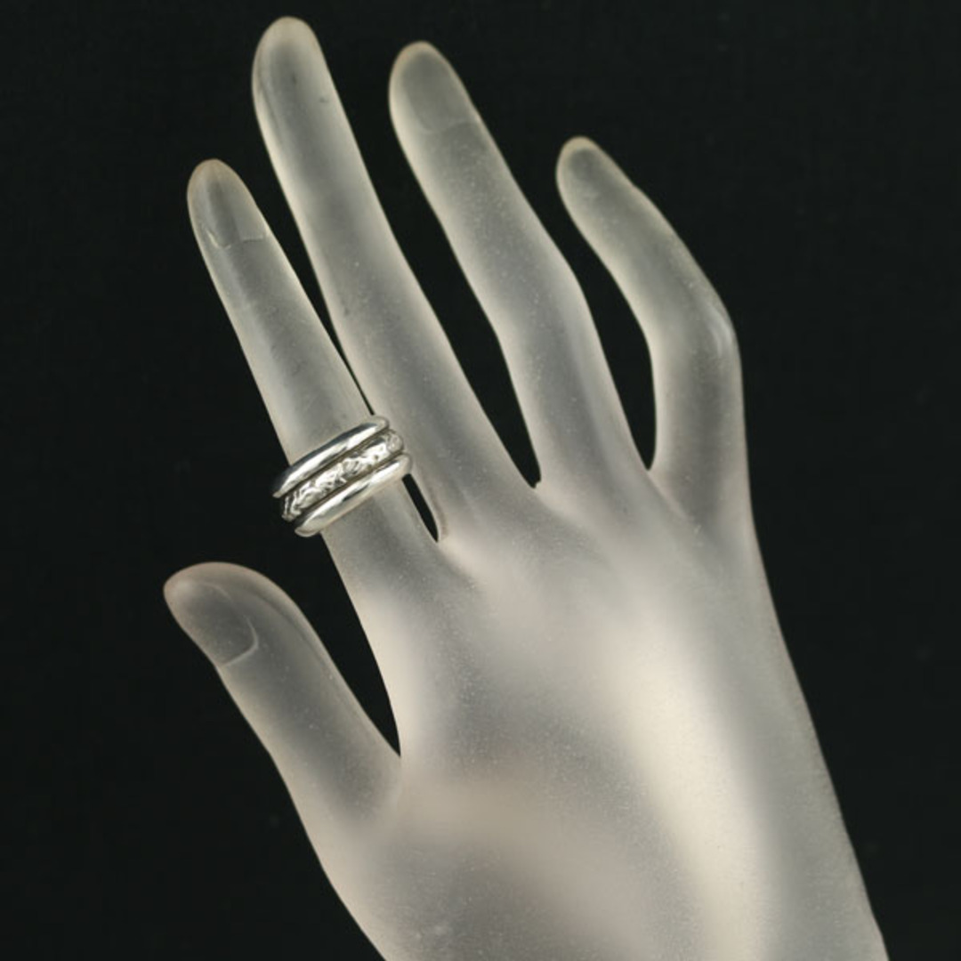 Georg Jensen - ジョージジェンセン リング 28D 7号 シルバー 925 の