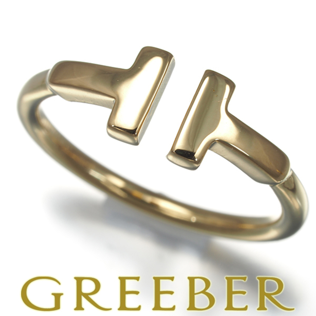 Tiffany & Co. - ティファニー リング Tワイヤー 9.5号 K18YG の通販