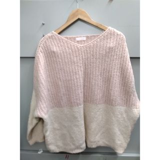 LIZ LISA - lizlisaポンポンリボンレースヨークニットトップスの通販