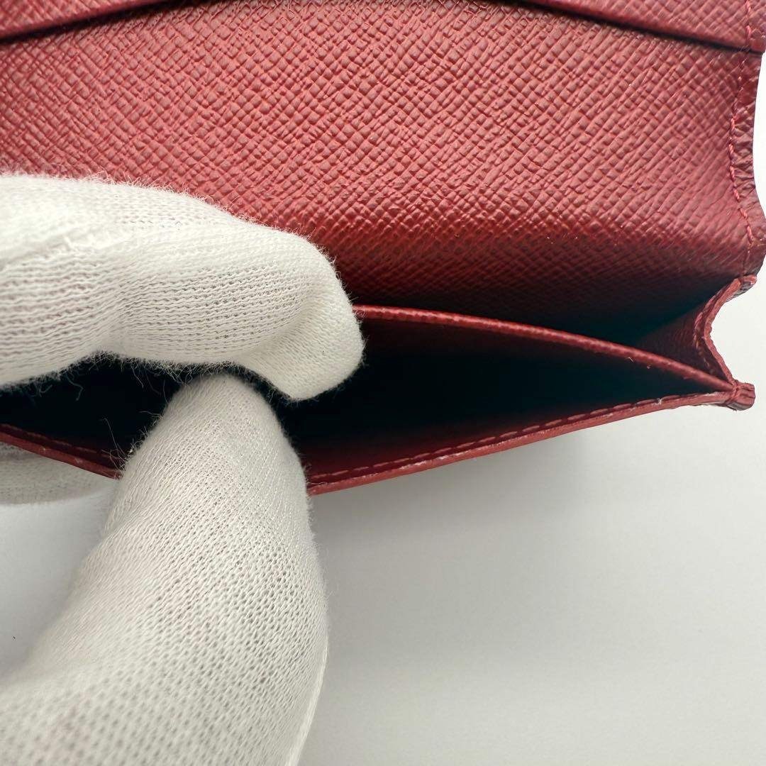 LOUIS VUITTON - ルイヴィトン エピ 名刺入れ カードケース 赤 レッド