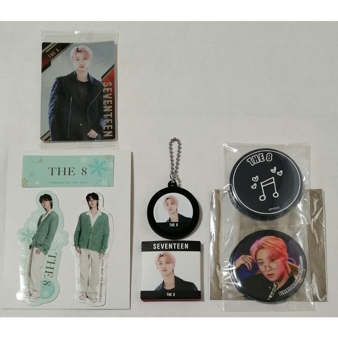 SEVENTEEN museum 2022 THE8 缶バッジ 2個セットの通販 by haru's shop