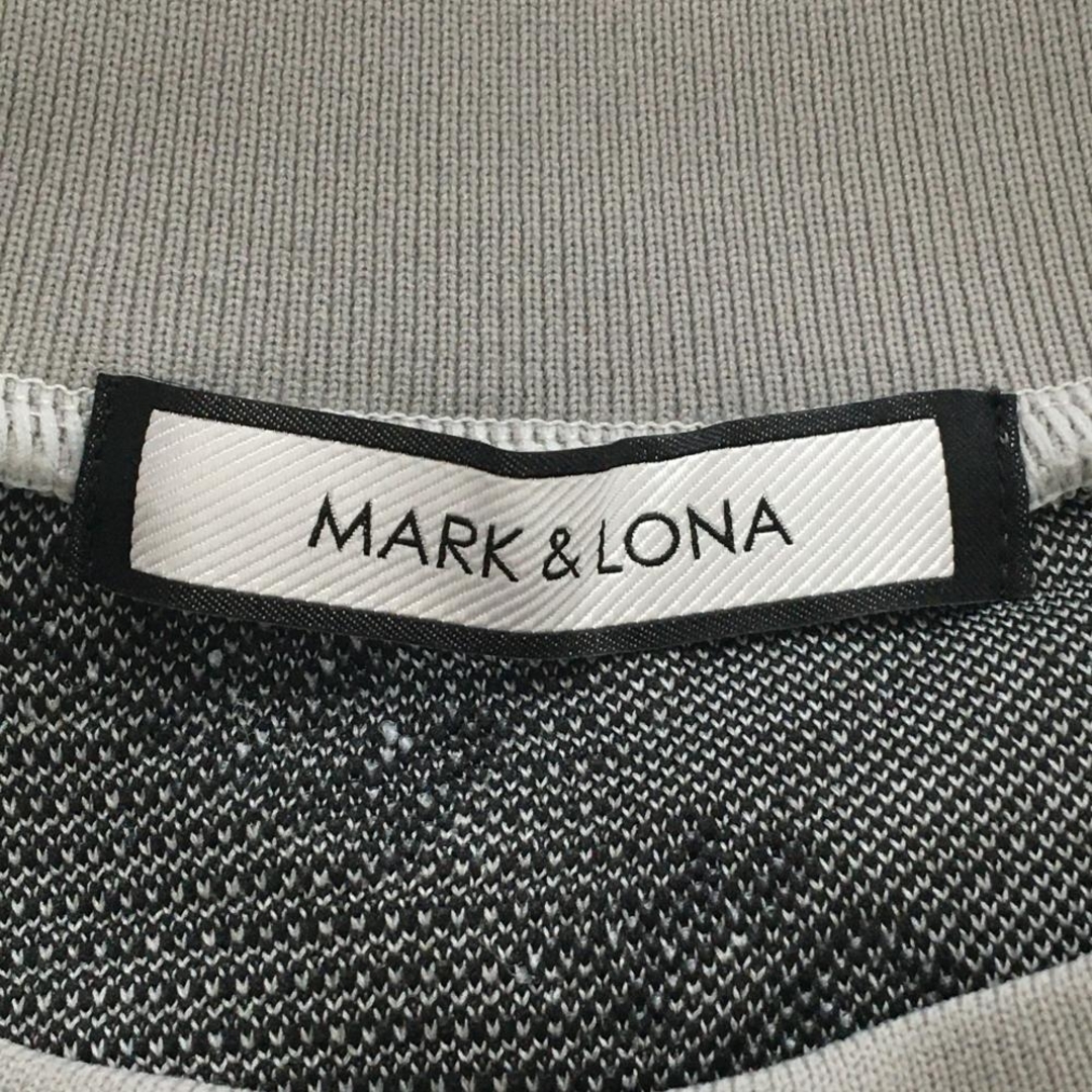 MARK&LONA - 【美品】マークアンドロナ 切替スニード グレー×黒 身頃