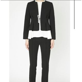 YOKO CHAN - YOKO CHAN ヨーコ・チャン フレアスリーブ パール