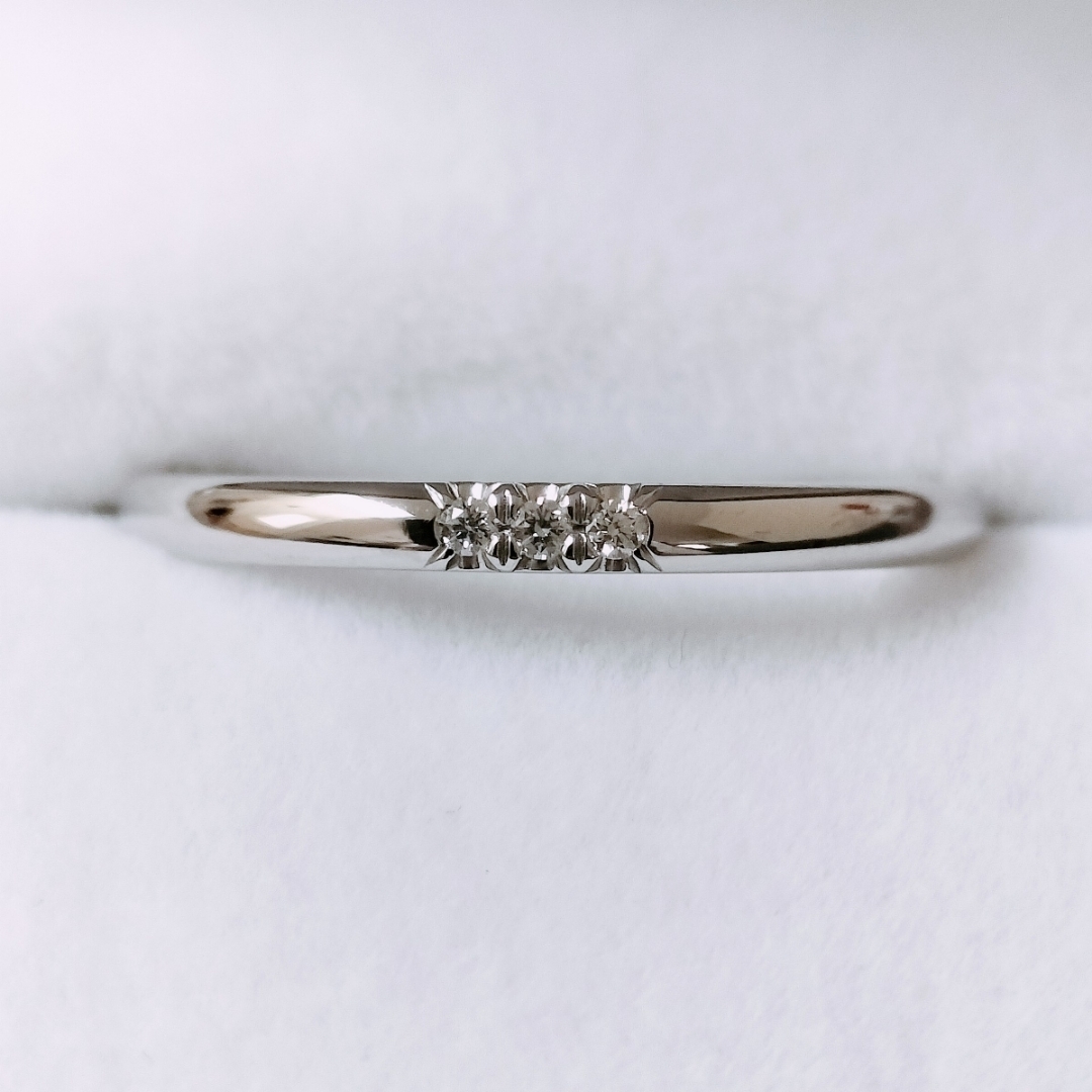 Tiffany & Co. - ティファニー 3p ダイヤモンド クラシック バンド