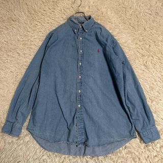 RRL - 超レア 木村拓哉さん着 RRL ブラックシャンブレーシャツ デニム