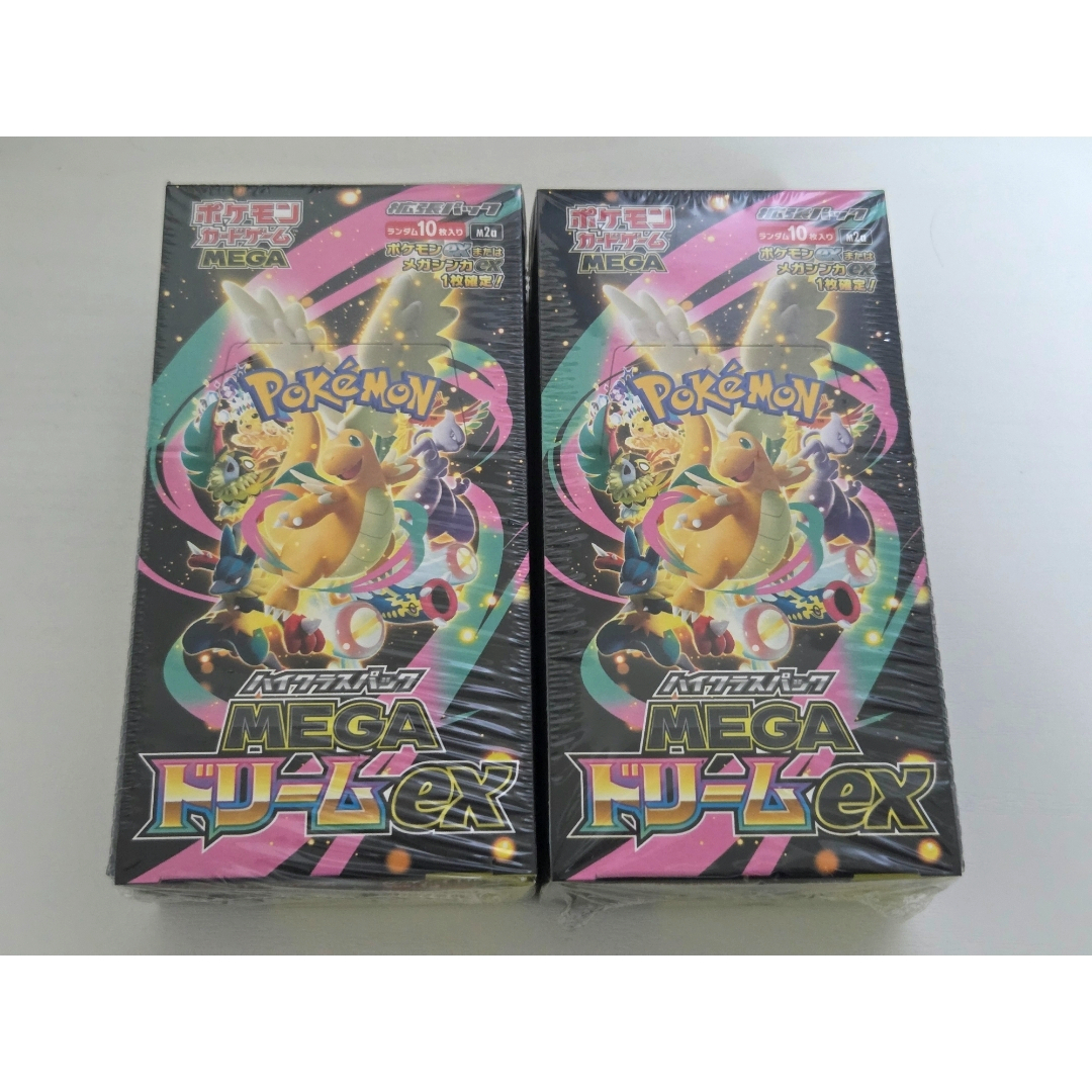 ポケモン - ポケモンカードゲーム MEGAドリームex 2BOX シュリンク付き