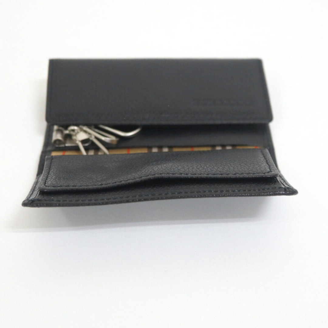 BURBERRY - BURBERRY バーバリー キーケース 5連 ブラック×ノヴァ