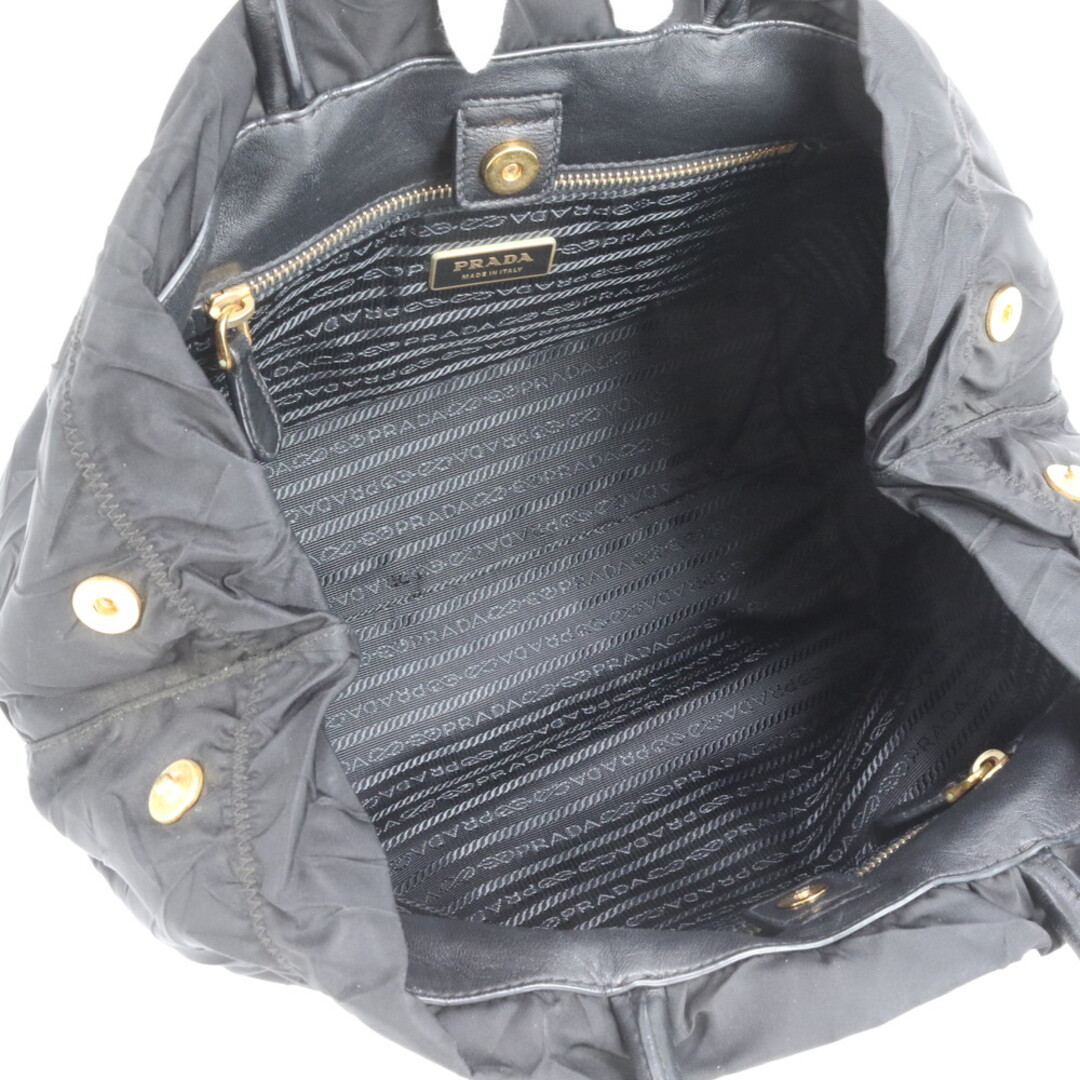 PRADA - 美品 プラダ テスート ナイロン トライアングルロゴ レザー