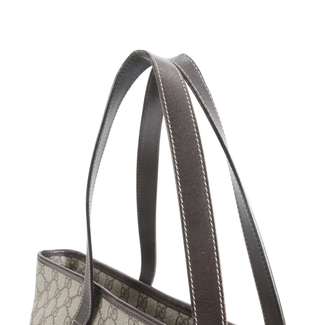 GUCCI - 美品 グッチ GGスプリーム 211137 レザー トート バッグ