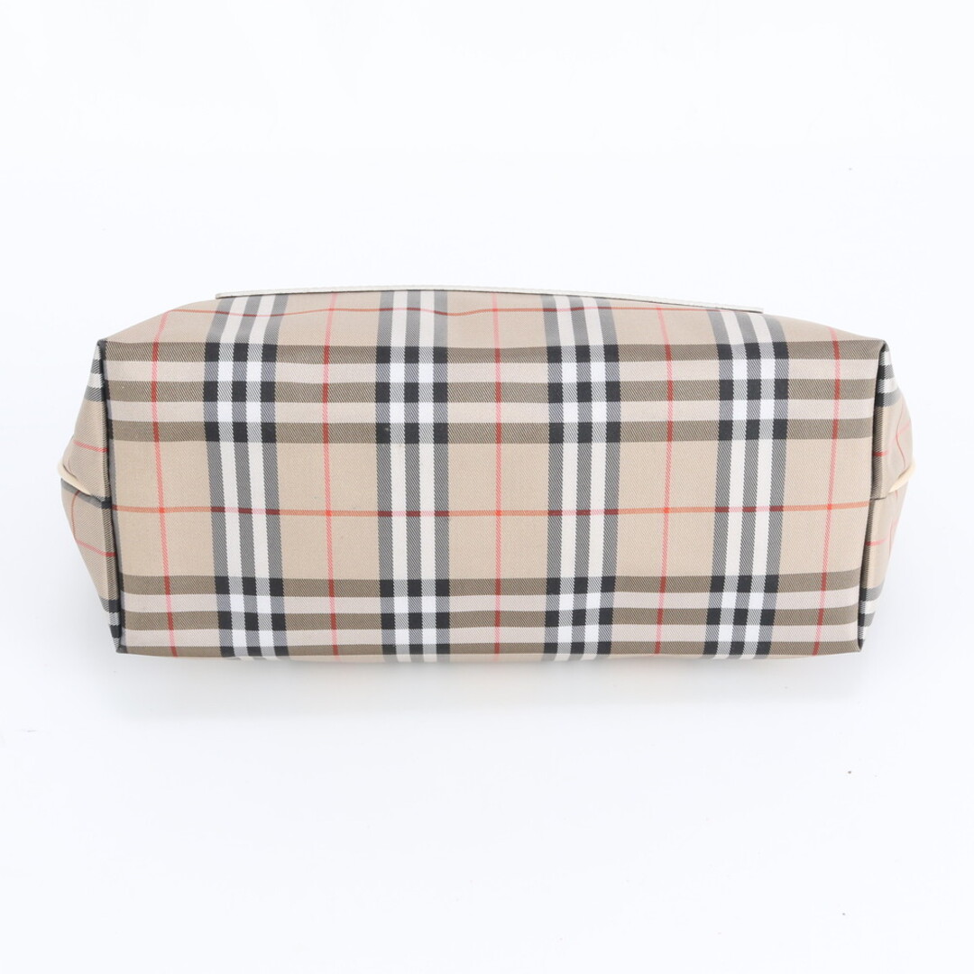 BURBERRY - バーバリー ノバ チェック レザー ナイロン ハンドバッグ