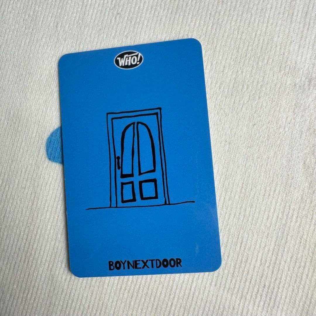 ウナク BOYNEXTDOOR HOW? 公開放送 サノク トレカの通販 by Yajima's