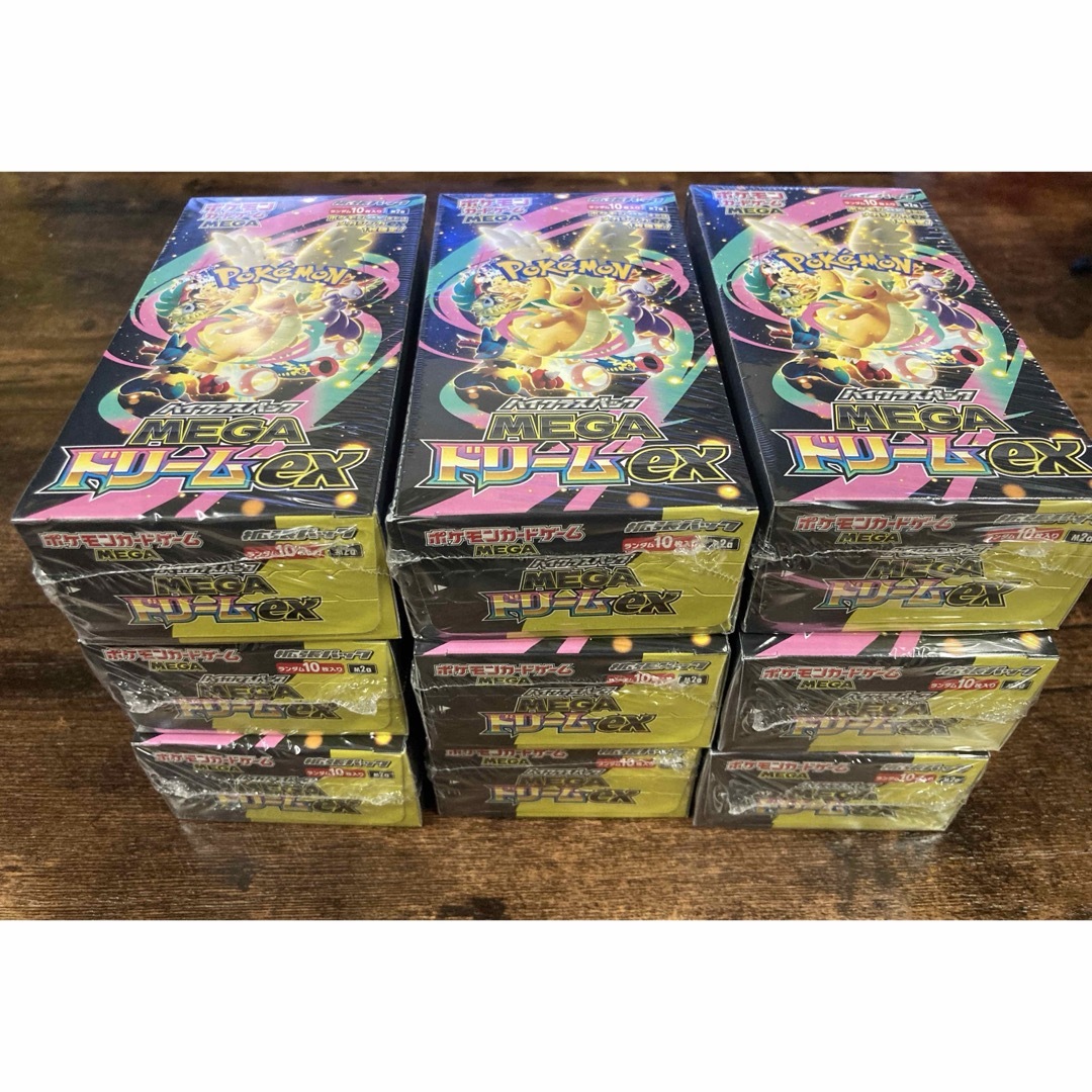 ポケモン - MEGAドリームex 9BOX 新品 シュリンク付きの通販 by シュウ