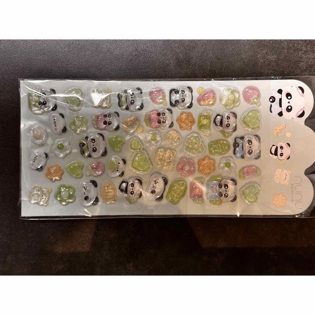 パンダ ボンボンドロップシールの通販 by rui's shop｜ラクマ