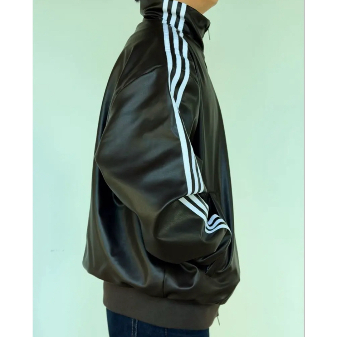 adidas Originals - 新品2XL Adidas Pleather トラックトップKQ5473の