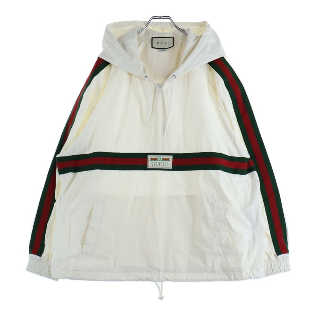 GUCCI - GUCCI グッチ 21AW シェリーライン ハーフジップ フーデッド