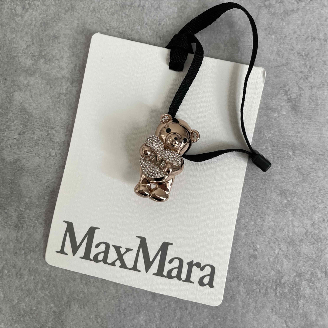 Max Mara - 【新品未使用】Max Mara シャイニー テディベア ブローチの