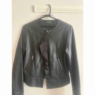 ZARA - 極美品 ZARA シングル キルティング ライダースジャケット