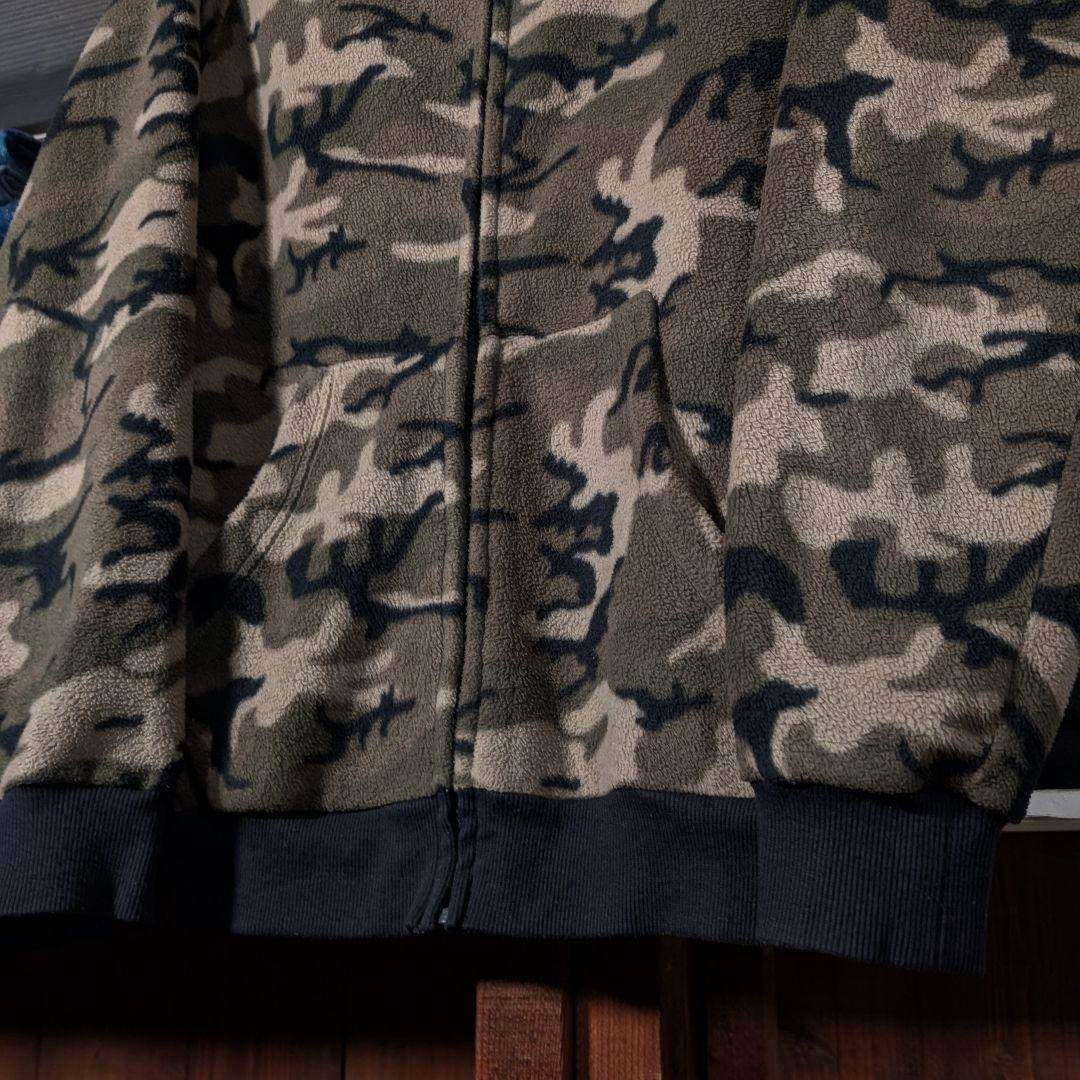 carhartt - 00s old Carhartt タイガーカモ ジップパーカー ワン