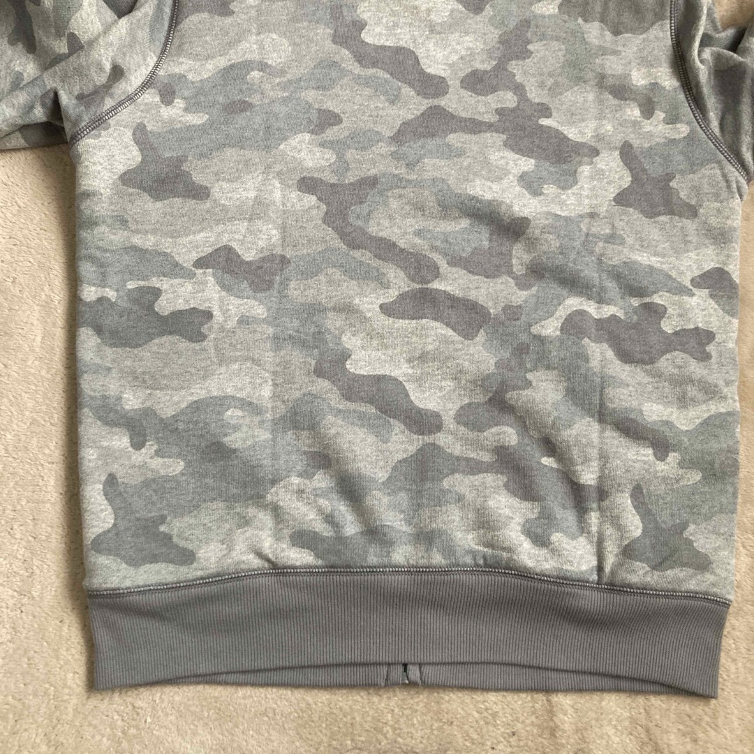 UNIQLO - 00s OLDUNIQLO ボア ジップパーカー 迷彩 カモフラ y2kの通販