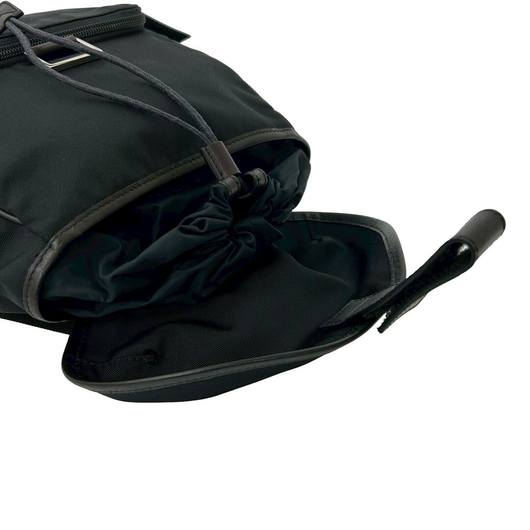 GUCCI - 極 美品 GUCCI グッチ ロゴ ナイロン カーフ レザー 本革 ミニ