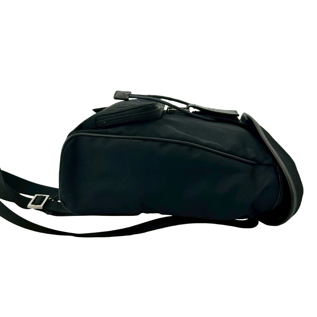 GUCCI - 極 美品 GUCCI グッチ ロゴ ナイロン カーフ レザー 本革 ミニ