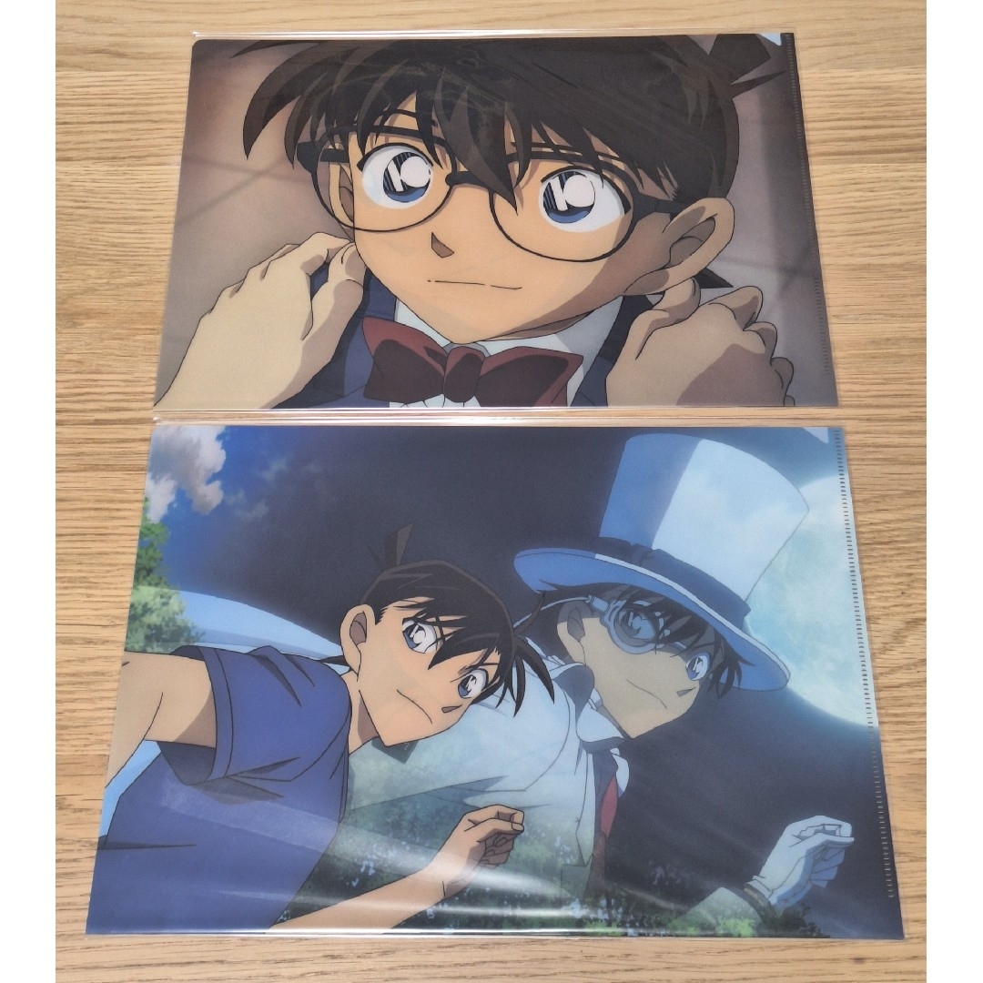 名探偵コナン 紺青の拳 場面写クリアファイルセット 工藤新一 毛利蘭