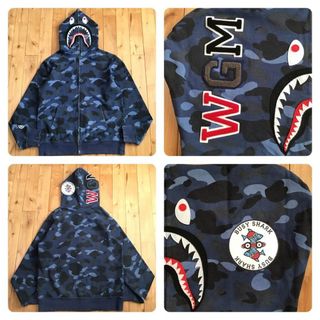 A BATHING APE（パーカー ・ ブルー・ネイビー/青色系）のフリマ