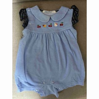 familiar（チェック ・ ロンパース）のフリマアイテム一覧