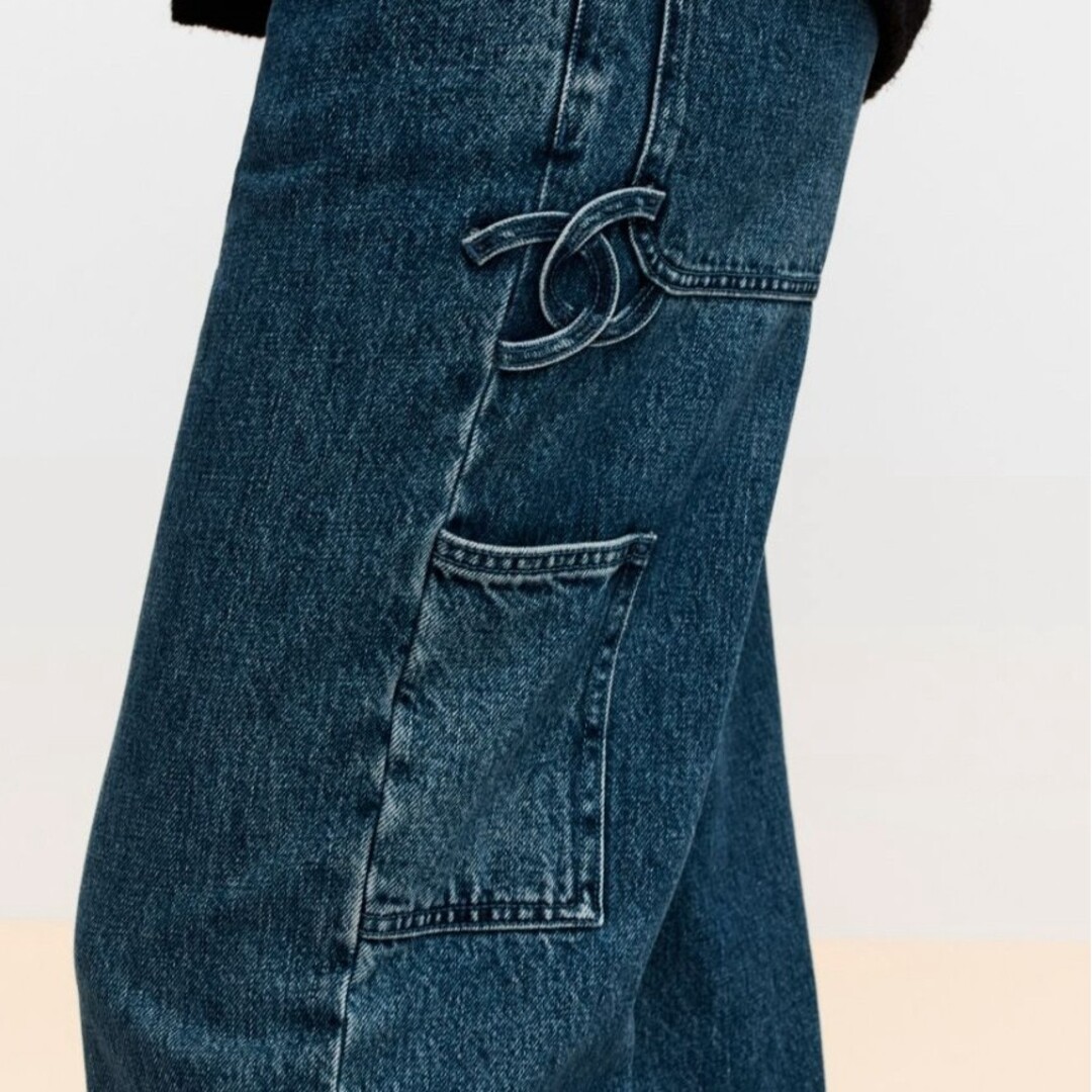 CHANEL - CHANEL デニムジーンズ 新品未使用 今週いっぱい迄！ジェニー