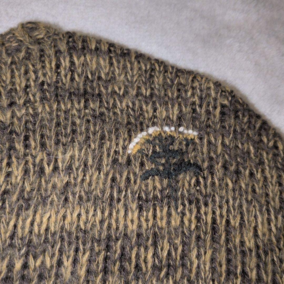 45R - 45R 花柄刺繍 ニット グラデーション アルパカ混の通販 by 菊