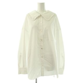 ENFOLD - エンフォルド 25AW FRILL-COLLAR シャツ ブラウス 38の通販
