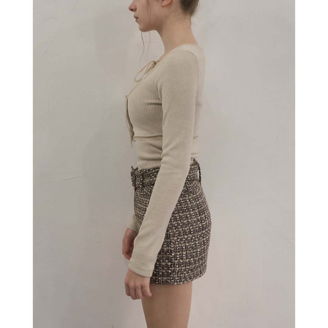 YILON RIB ENSEMBLE BUTTON TOPS