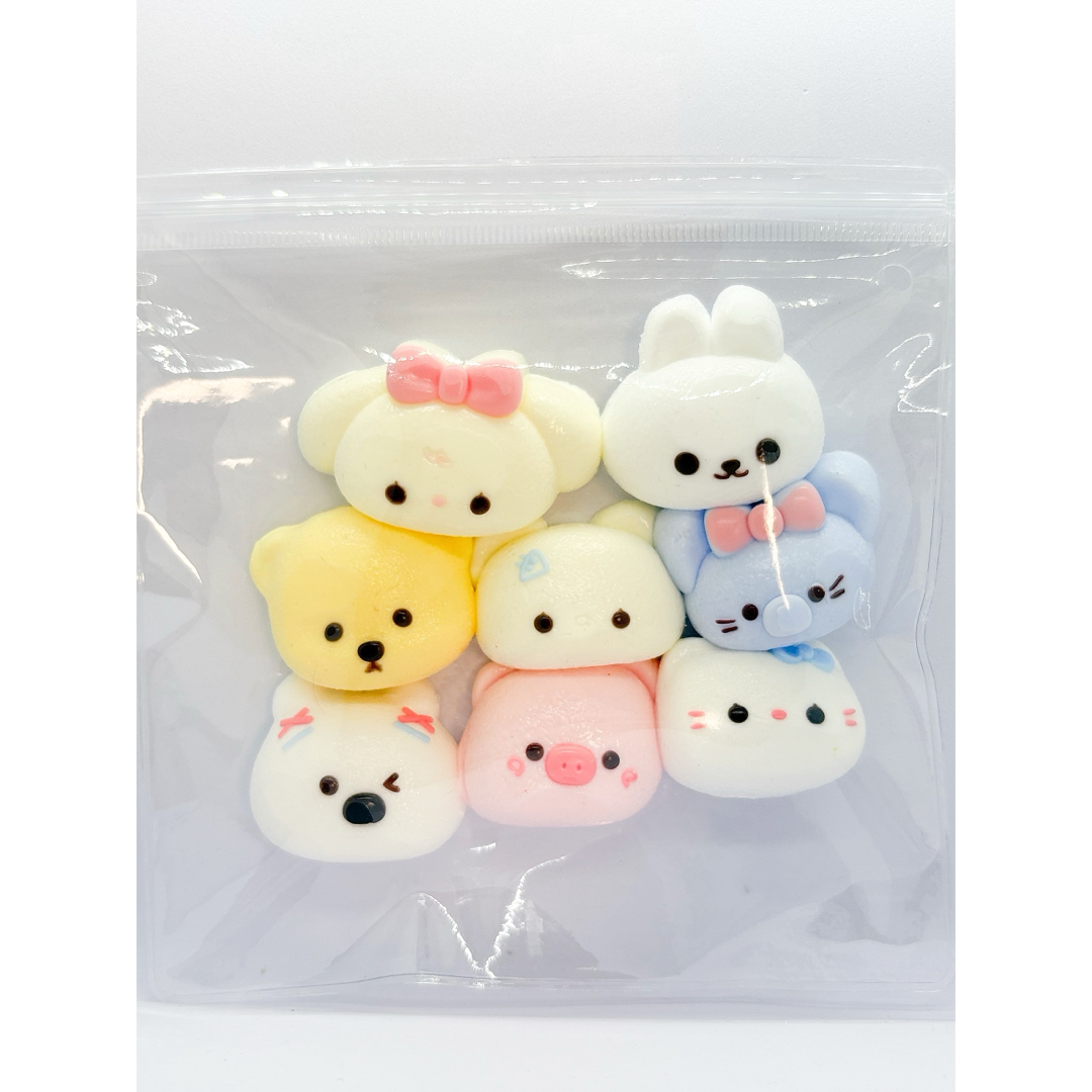 ミニキャラ アニマル 集合 XLサイズ スクイーズ 捏捏 squeeze 水感の