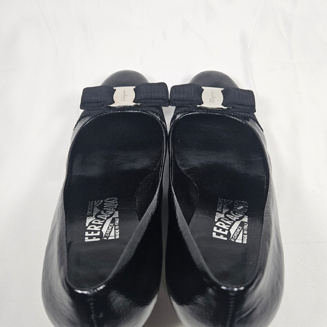 Salvatore Ferragamo - Salvatore Ferragamo ヴァラ リボン ブラック