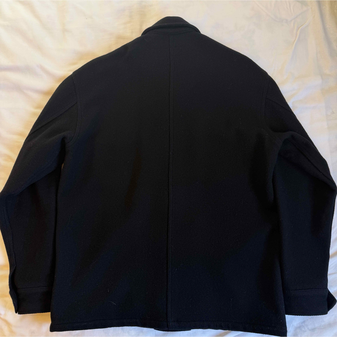 TENDERLOIN - テンダーロイン T-WOOL CPO JKT ボックスロゴ 黒