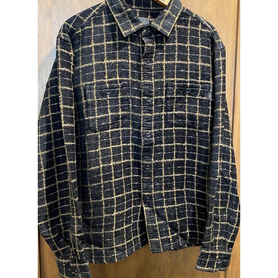 RATS - 私物 キムタク着 RATS MOLESKIN CHECK SHIRTの通販 by にこ's