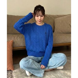 POLO RALPH LAUREN（ニット/セーター ・ ブルー・ネイビー/青色系）の