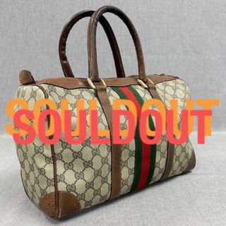 GUCCI - GUCCI グッチ ボストンバッグ ミディアム ダッフルバッグ GG