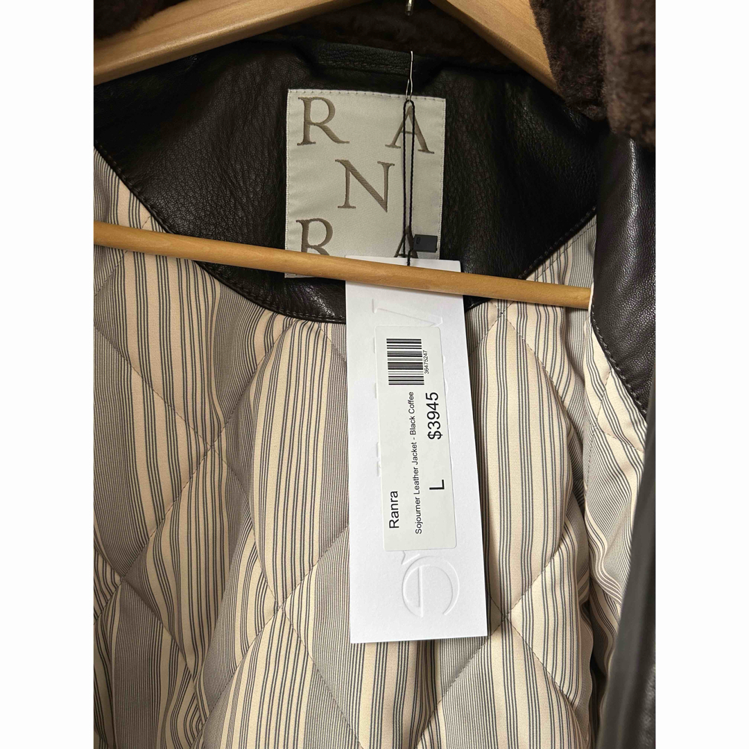 RANRA 25AW sojourner leather jacket L