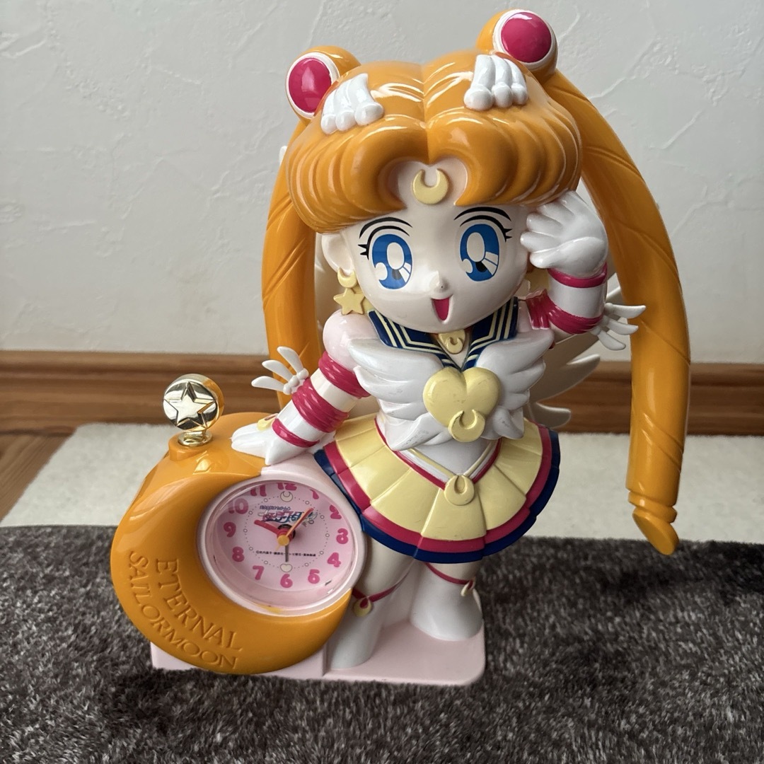 セーラームーン - 平成レトロ セーラームーン 目覚まし時計 当時物の