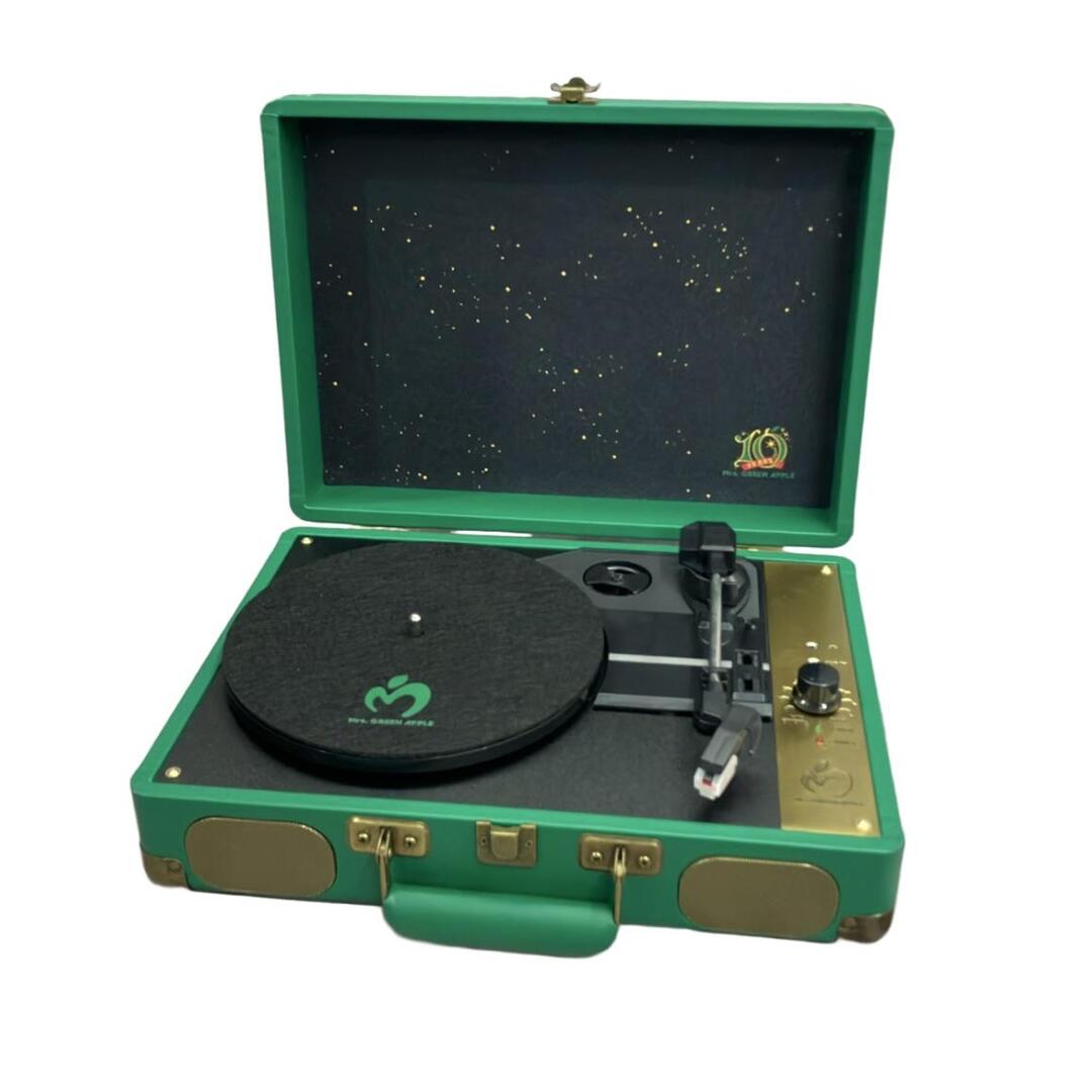 レコードプレイヤー Mrs, GREEN APPLE MGA レコードプレイヤー PDZN