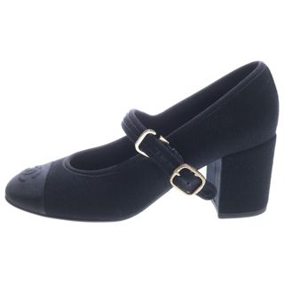 CHANEL - シャネルバイカラーリボンパンプス35ハーフの通販 by peach