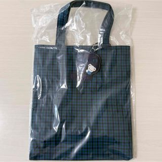 familiar - familiar ファミリア 青系ファミリアチェック ナイロン