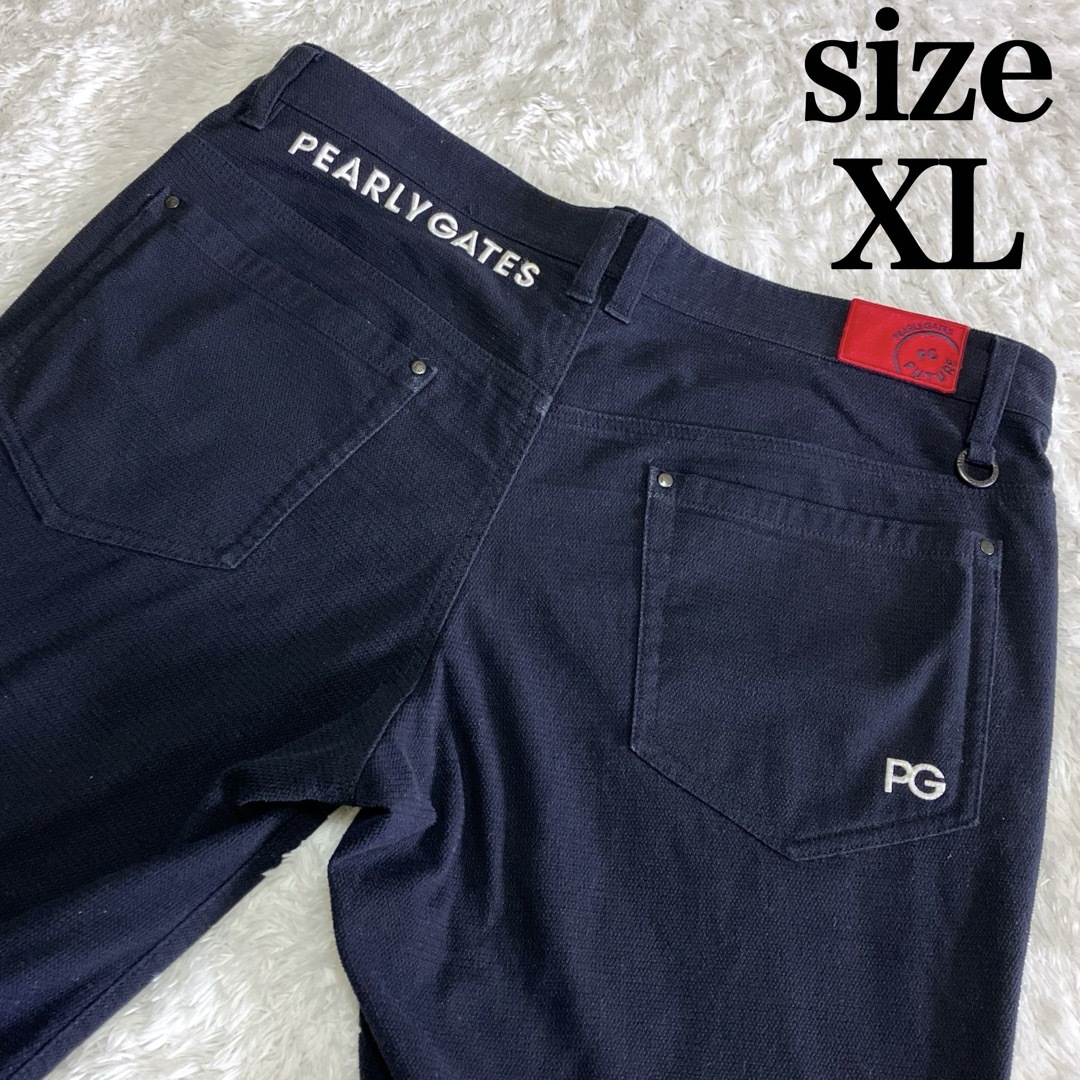 パーリーゲイツ ゴルフ パンツ 発熱 蓄熱 フィールサーモ ストレッチ