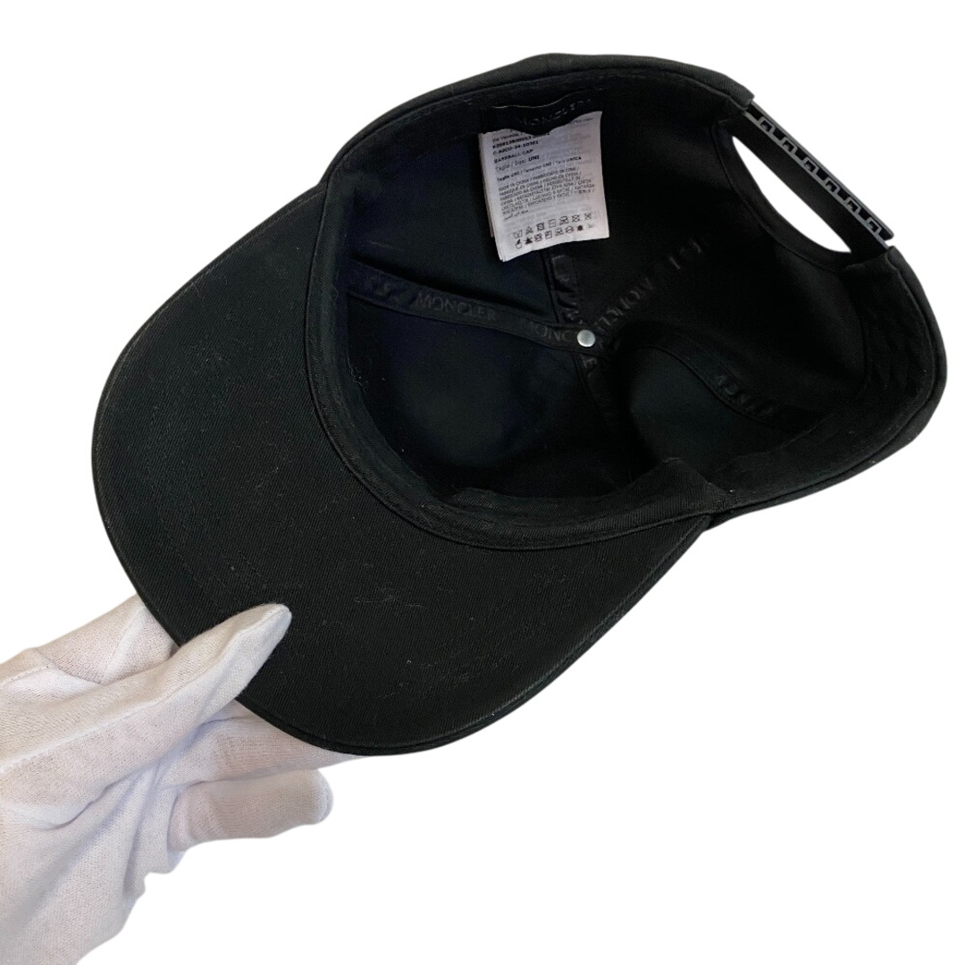 MONCLER - モンクレール MONCLER キャップ ロゴパッチ ベースボール