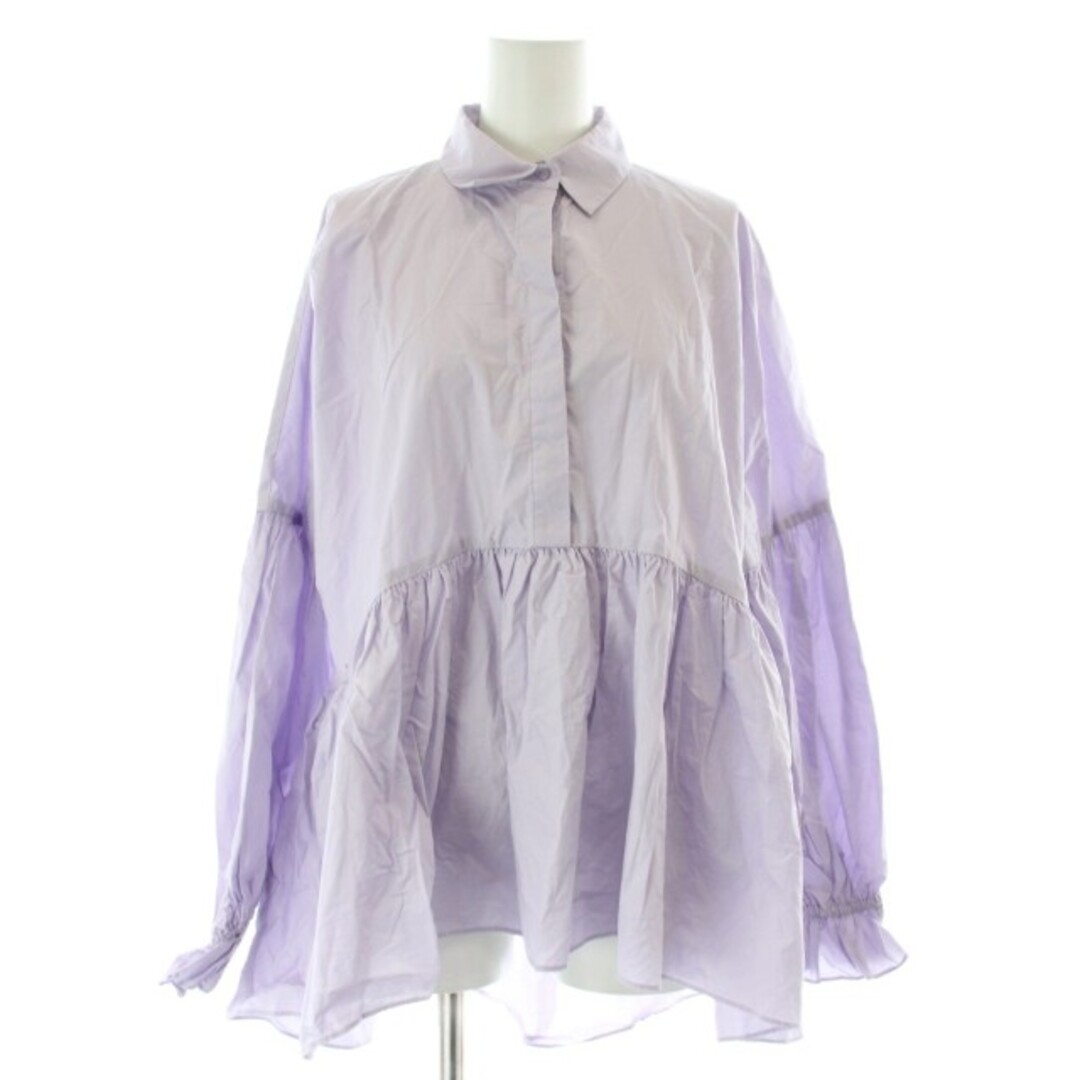 Mila Owen - Mila Owen 24SS シャツ衿ボリュームブラウス シャツ