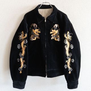 Talor Toyo - テーラー東洋 別珍 スカジャン ベロア リバーシブルの