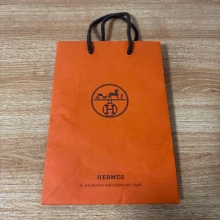 HERMES - HERMES オレンジ ロゴ入り紙袋の通販 by My's shop｜エルメス